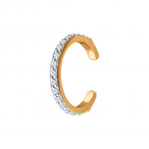 Одиночная серьга из золота SOKOLOV с фианитом 170084 фото