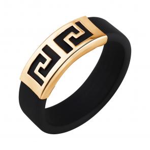 Каучуковое кольцо с декоративным элементом из золота TALANT 20-00-00M0-13101 фото