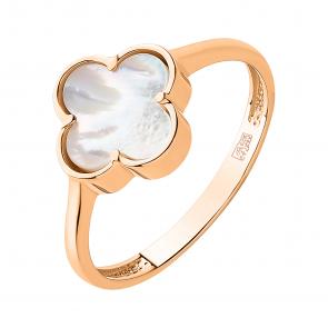 Золотое кольцо TALANT с перламутром 20-00-29713п фото