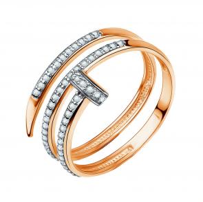 Золотое кольцо TALANT с фианитом 20-02-0001-11100 фото