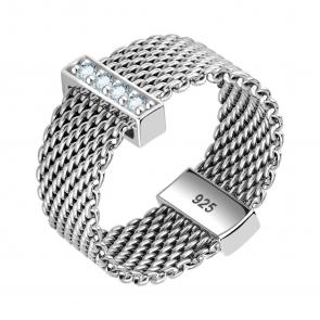 Серебряное кольцо TALANT с фианитом 20-72-0001-12243 фото