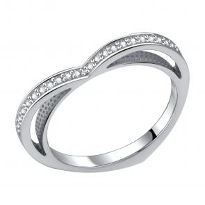 Серебряное кольцо TALANT с фианитом 20-72-0001-16013 фото