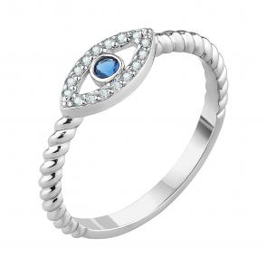 Серебряное кольцо TALANT с фианитом 20-72-0004-15682 фото