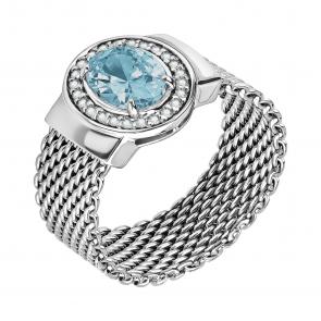 Серебряное кольцо TALANT с фианитом 20-72-0009-15130 фото