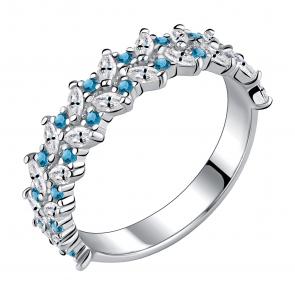 Серебряное кольцо TALANT с фианитом 20-72-0009-17410 фото