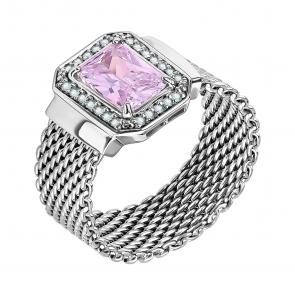 Серебряное кольцо TALANT с фианитом 20-72-000R-15131 фото