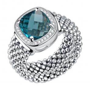 Серебряное кольцо TALANT с ювелирным кристаллом 20-72-000Л-17110 фото