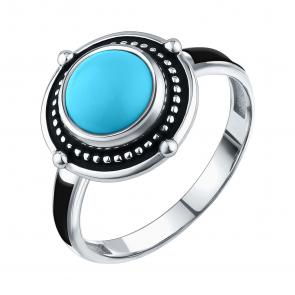 Серебряное кольцо TALANT с бирюзой 20-76-000Ъ-15064 фото