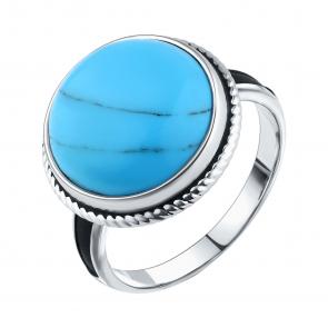 Серебряное кольцо TALANT с бирюзой 20-76-000Ъ-15066 фото