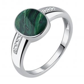 Серебряное кольцо TALANT с фианитом и эмалью 20-79-0001-15656 фото