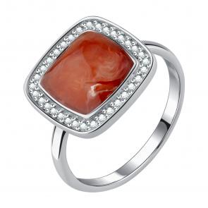 Серебряное кольцо TALANT с фианитом и эмалью 20-79-0001-15659 фото