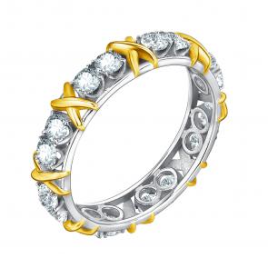 Серебряное кольцо TALANT с фианитом 20-7М-0001-29629 фото