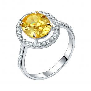 Серебряное кольцо TALANT с фианитом 20-7М-0005-17444 фото