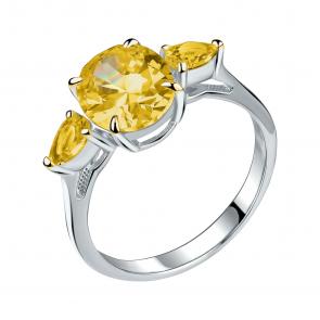 Серебряное кольцо TALANT с фианитом 20-7М-0005-17449 фото