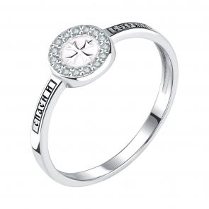 Серебряное кольцо TALANT с фианитом и эмалью 20-7Ч-0001-10815 фото