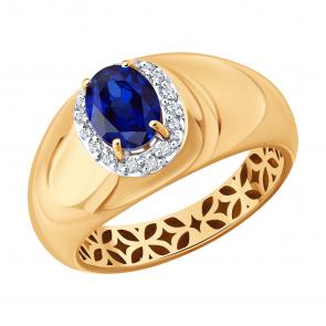 Золотое кольцо SOKOLOV 2011382 фото