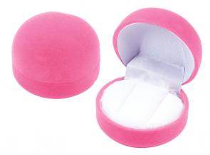 Футляр флокированный полукруглый под серьги серия Классика 20202-руб фото