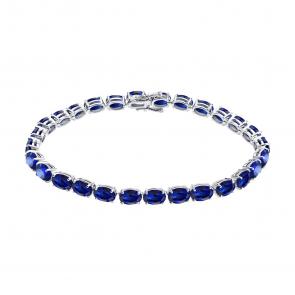 Золотой браслет SOKOLOV с сапфиром 2050088-3 фото