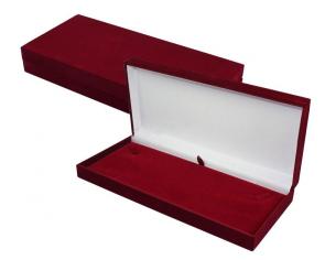 Футляр флокированный прямоугольный под колье серия Классика 20808-б фото