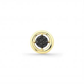 Подвеска из комбинированного золота Мастер Бриллиант с чёрным бриллиантом 20M3-530084-00-48 фото