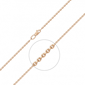 Золотая цепь плетение Якорное Platina 21-0803-050-1110-17 фото