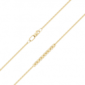 Цепь плетение Якорное из лимонного золота Platina 21-1619-050-1130-17 фото