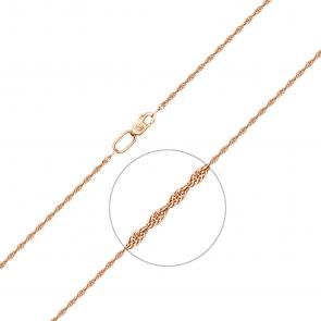 Золотая цепь плетение Кордовая Platina 21-2201-025-1110-17 фото