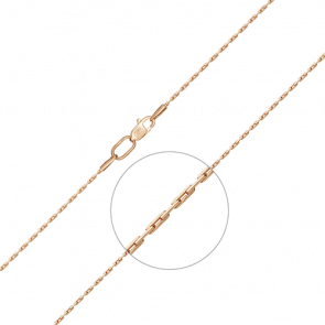 Золотая цепь плетение Якорное Platina 21-3503-045-1110-17 фото