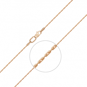 Золотая цепь плетение Якорное Platina 21-3503-050-1110-17 фото