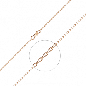 Золотая цепь Platina 21-3803-040-1110-17 фото