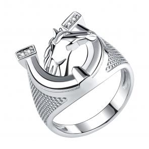 Серебряное кольцо Символ года ЛошадьTALANT с фианитом 21-72-0001-17325 фото