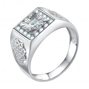 Серебряное кольцо TALANT с фианитом 21-72-0001-29152 фото