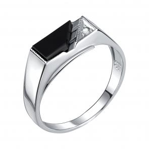 Серебряное кольцо TALANT с фианитом и агатом 21-72-0801-29154 фото