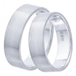 Обручальное кольцо из белого золота 5 мм Primossa 210-000-356 фото