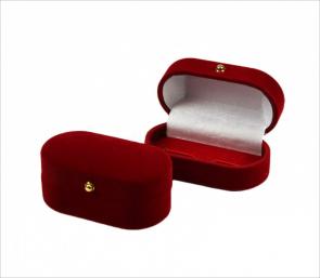 Футляр флокированный овальный под запонки серия Классика 21813-к фото