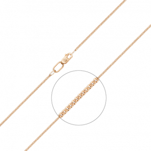 Золотой браслет плетение Панцирное Platina 22-0103-040-1110-17 фото