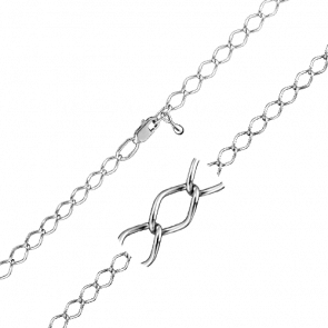 Серебряный браслет Platina 22-0201-070-0200-60 фото