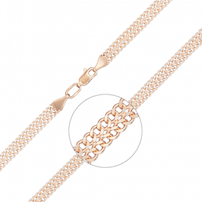 Золотой браслет плетение Фантазийное Platina 22-0903-060-1110-17 фото