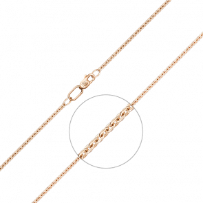 Золотой браслет плетение Якорное Platina 22-1604-050-1110-17 фото