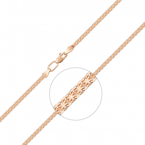 Золотой браслет плетение Бисмарк Platina 22-2003-045-1110-17 фото