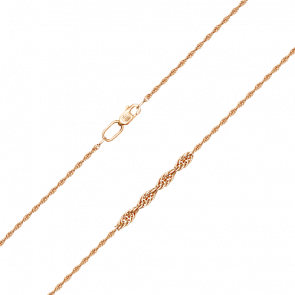 Золотой браслет плетение Кордовая Platina 22-2201-025-1110-17 фото