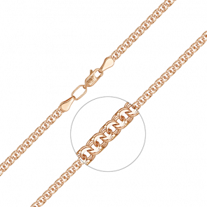 Золотой браслет плетение Бисмарк Platina 22-2703-050-1110-19 фото