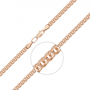 Золотой браслет плетение Бисмарк Platina 22-2703-060-1110-19 фото