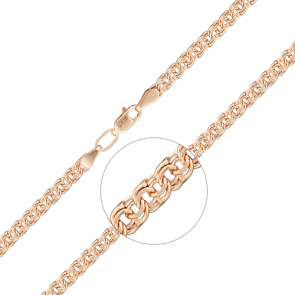 Золотой браслет плетение Бисмарк Platina 22-2705-060-1110-19 фото