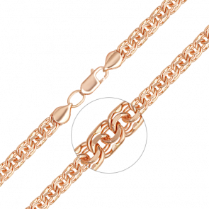 Золотой браслет плетение Бисмарк Platina 22-2705-100-1110-19 фото