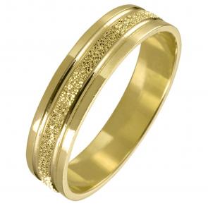 Обручальное кольцо из лимонного золота 5 мм Primossa 220-000-718 фото