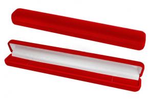 Футляр флокированный прямоугольный под браслет и цепь серия Классика 22105-к фото