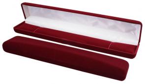 Футляр флокированный прямоугольный под браслет и цепь серия Классика 22205-б фото