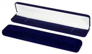 Футляр флокированный прямоугольный под браслет и цепь серия Классика 22205-с фото