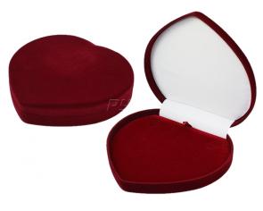 Футляр флокированный Сердце под колье серия Классика 25008-б фото